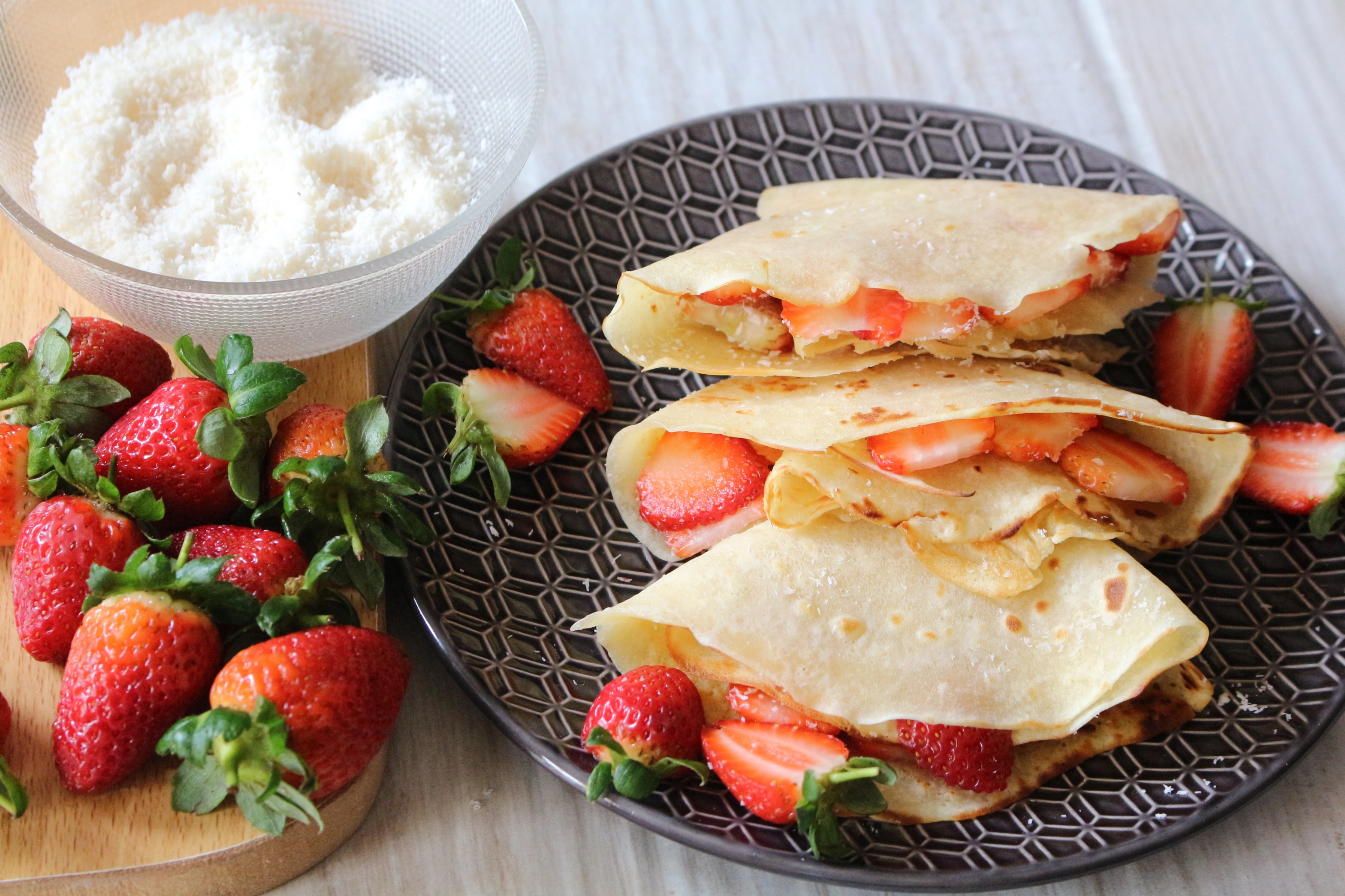 Coconut Crepes