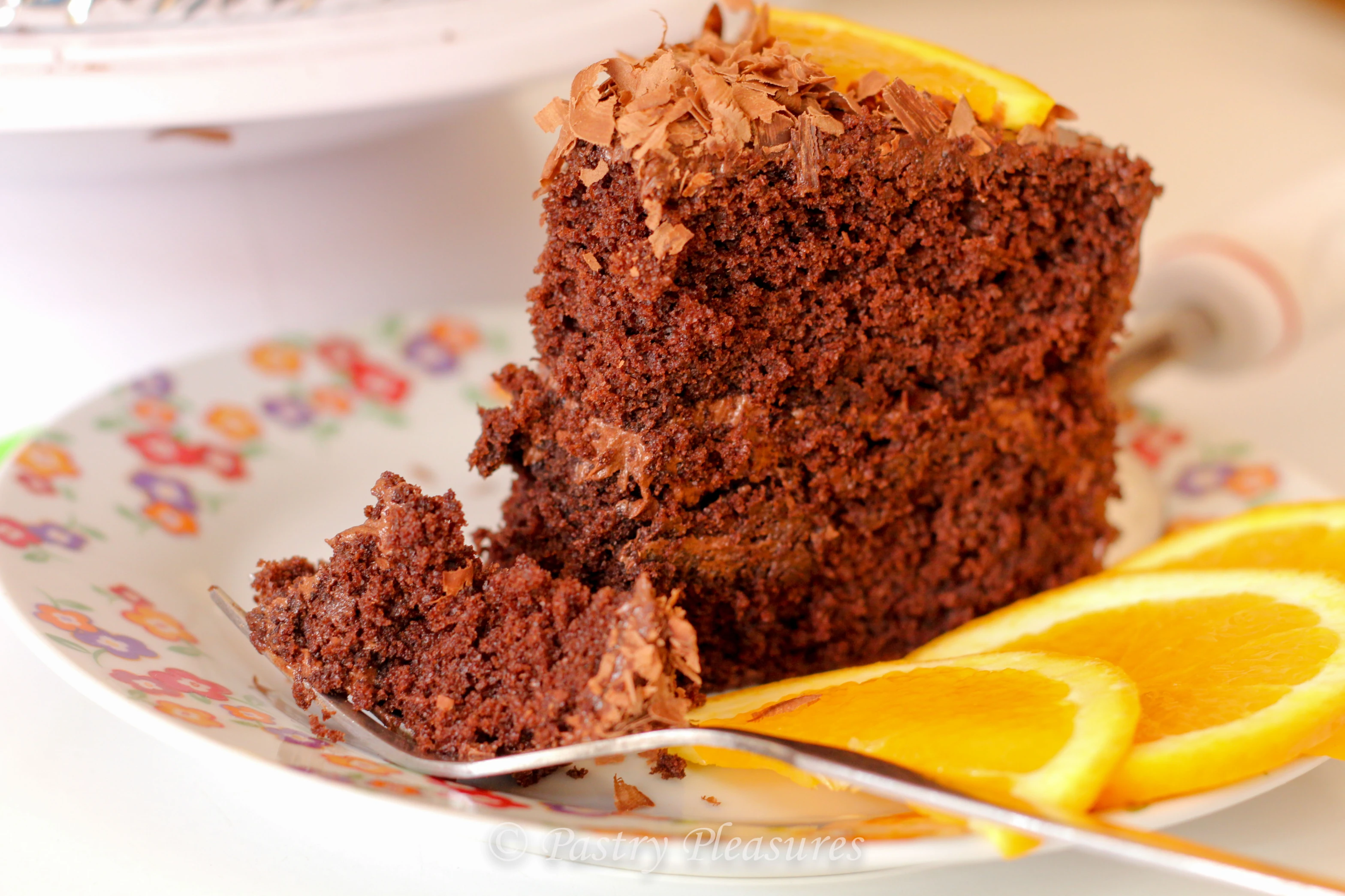 Fluffiest chocolate cake