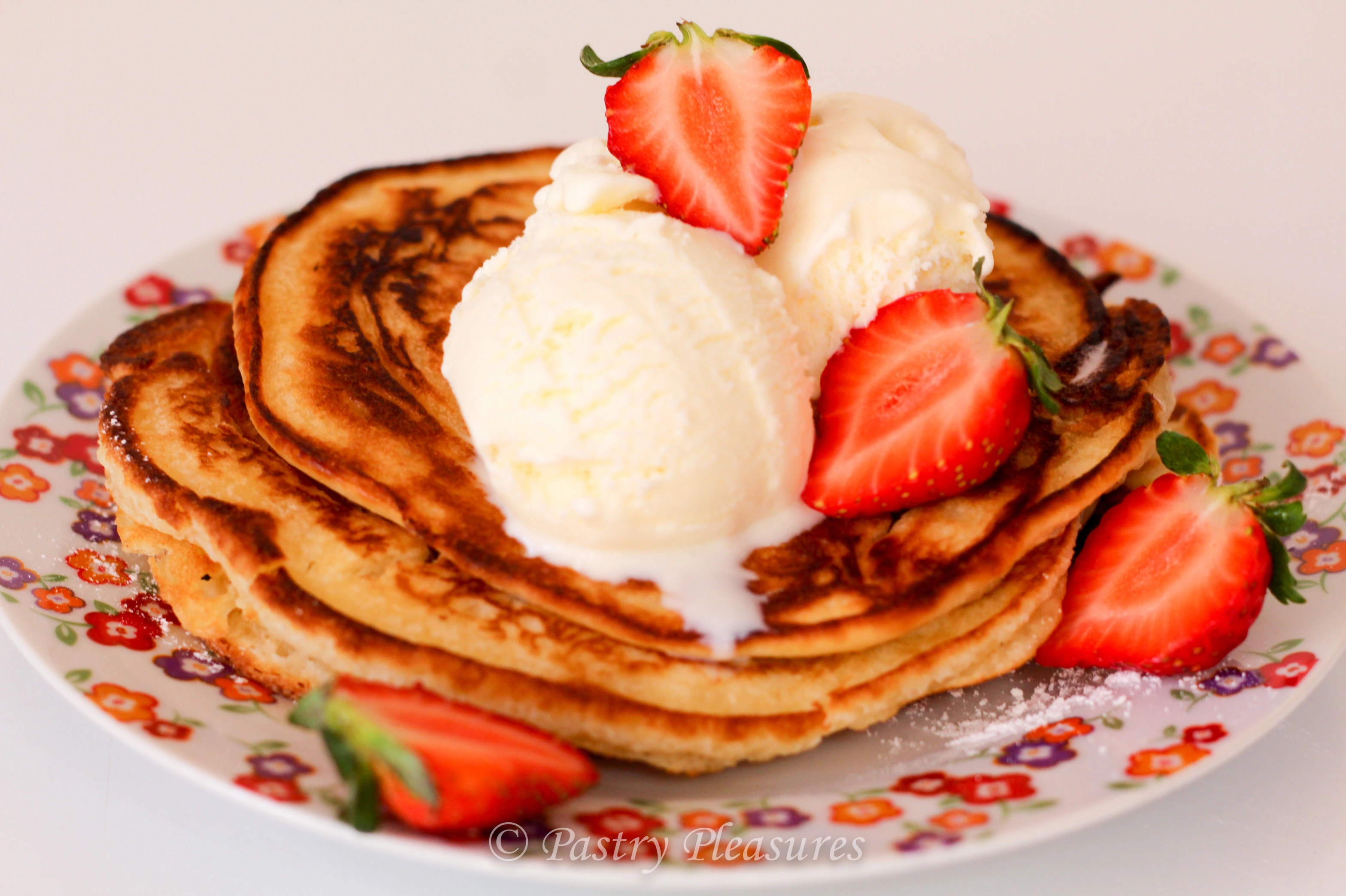 Fluffy American Pancakes