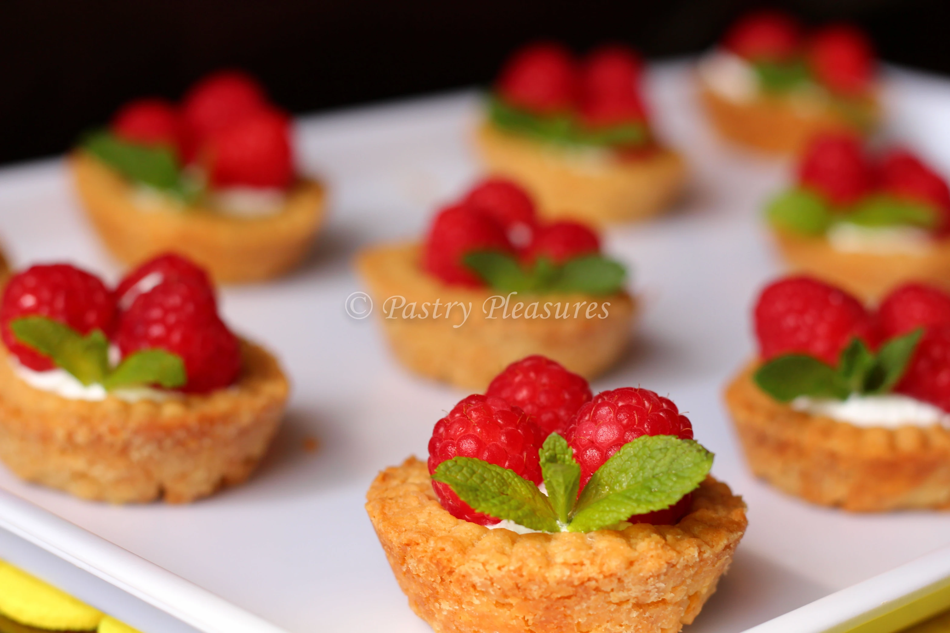 Lemon Raspberry Tarts