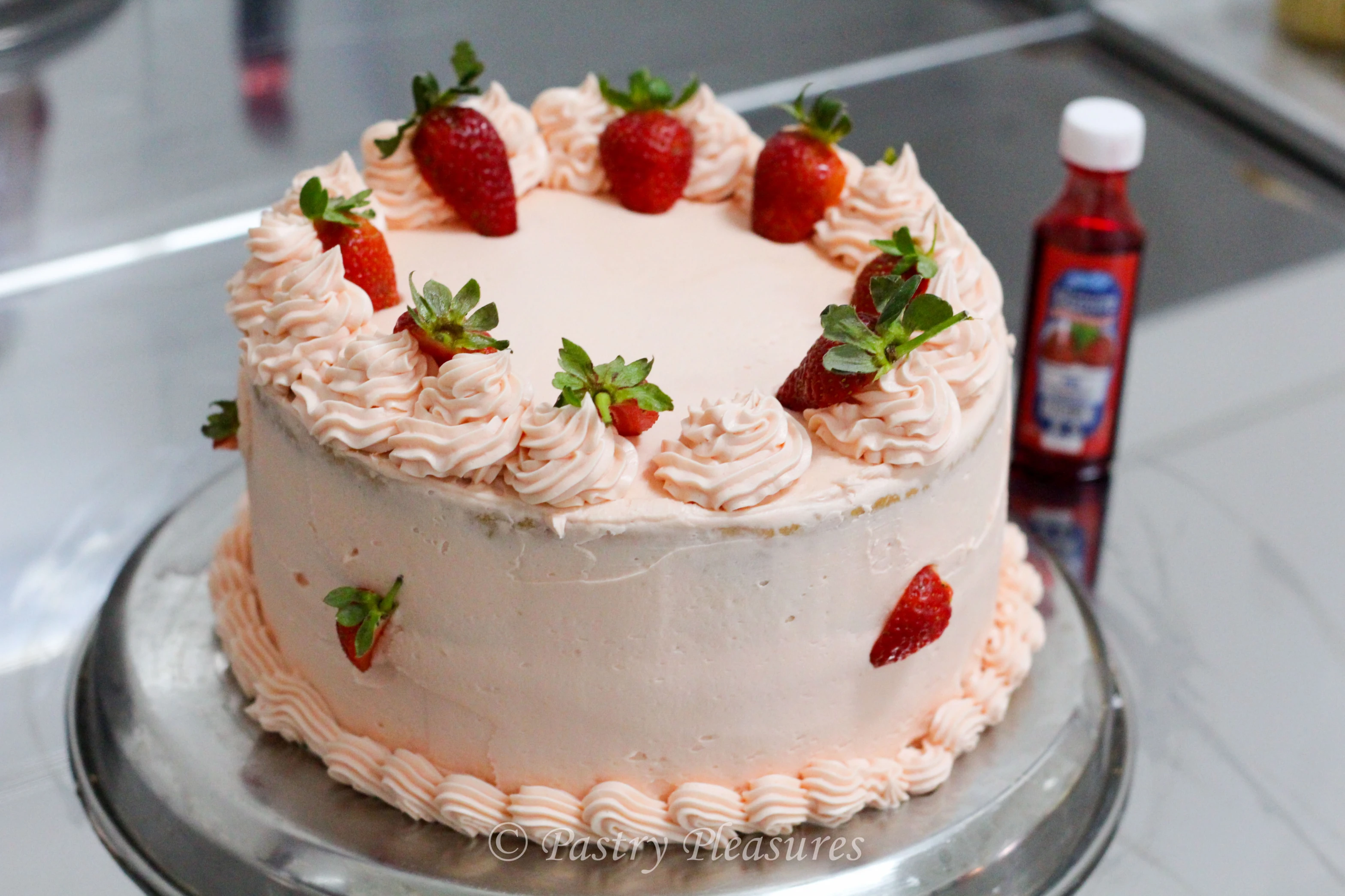 Strawberry cake